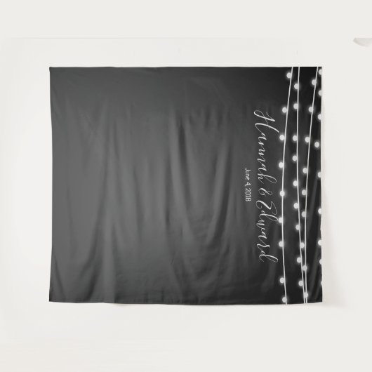 結婚式の背景、写真小道具、大きなパーティーの背景 タペストリー (正面(横))