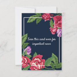 結婚式の花の日付を保存