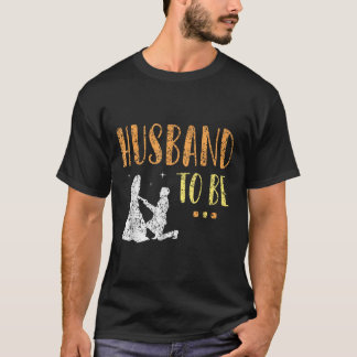 結婚式の花婿と花嫁のパーティーチーム Tシャツ