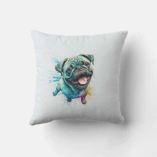 結婚式の花嫁に最適なプレゼント 新婚の妻 クッション (裏面)