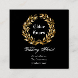 結婚式の花屋 スクエア名刺