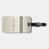 結婚式の荷物のラベル ラゲッジタグ (裏面横)