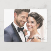 結婚式の裏面 - ウェディング ポストカード (正面)