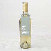 結婚式の計画とよく合う面白い花嫁へのプレゼント ボトルネックタグ (ボトル)