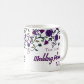 結婚式の計画のマグ、ウェディングプランナーのギフトのマグ コーヒーマグカップ (正面右)