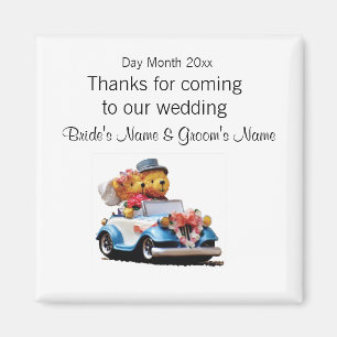 結婚式の記念品、ギフト、ゲストのためのサービス品 マグネット