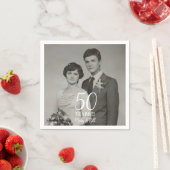 結婚式の記念撮影モダン写真 スタンダードカクテルナプキン (インサイチュ)