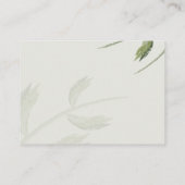 結婚式の詳細 プレイスカード (裏面)