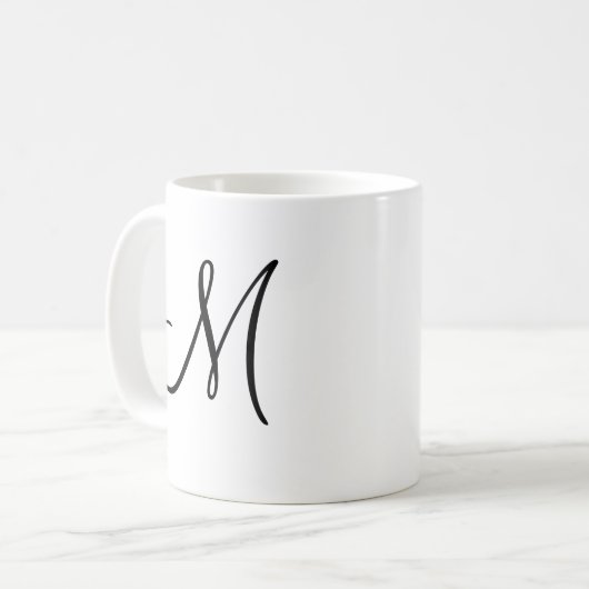 結婚式の贈り物用マグモグラム コーヒーマグカップ (正面左)