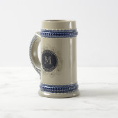 結婚式の贈り物 ビールジョッキ (正面左)