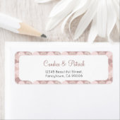 結婚式の返信住所ラベル ラベル (インサイチュ)