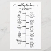 結婚式の進行表カクテル - アイコン ウェルカム ウェディング (正面)