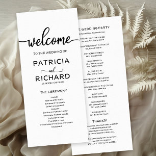 結婚式の進行表 セレモニープログラム プログラム