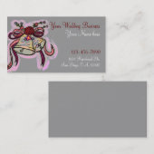 結婚式の鐘のカスタマイズ可能な名刺 名刺 (正面/裏面)