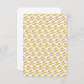 結婚式の鐘(裏面が空白) 招待状 (正面/裏面)