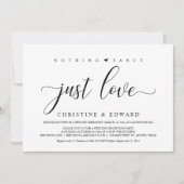 結婚式の隠し立て、エレガントな披露宴の招待状 招待状 (正面)