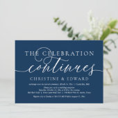 結婚式の隠し立て、祝賀会は続く 招待状 (スタンド正面)