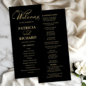 結婚式の順番礼拝プログラム金 プログラム