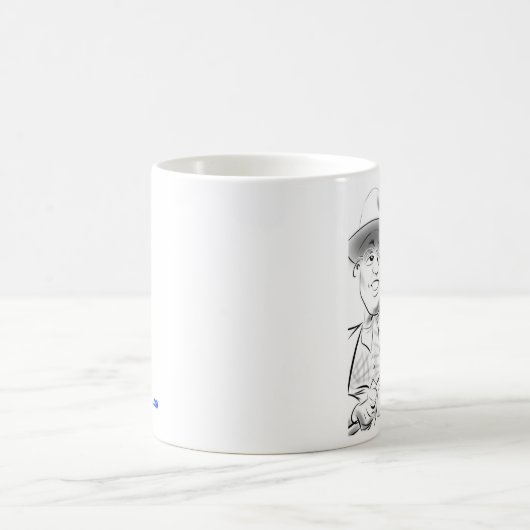 結婚式の風刺漫画のマグ8/21/11a コーヒーマグカップ (中央)