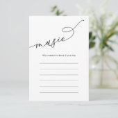 結婚式の食事の歌の音楽のオプション エンクロージャーカード (スタンド正面)