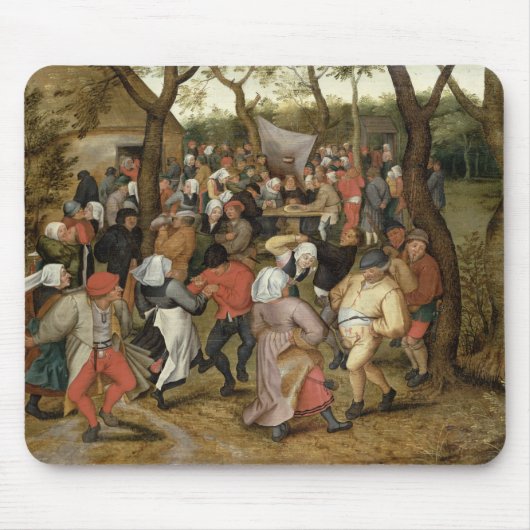 結婚式の饗宴 マウスパッド (正面)