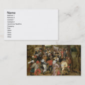 結婚式の饗宴 名刺 (正面/裏面)