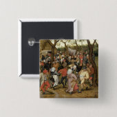 結婚式の饗宴 缶バッジ (正面&裏面)