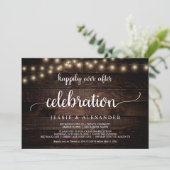 結婚式の駆け落ち、ハッピーエバーアフターお祝い, 結婚式の駆け落ち、ハッピーエバーアフターお祝い 招待状 (スタンド正面)