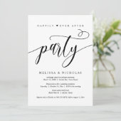 結婚式の駆け落ち、ハッピーエバーアフターパーティー 招待状 (スタンド正面)