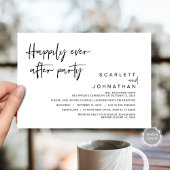 結婚式の駆け落ち、ハッピーエバーアフターパーティー 招待状