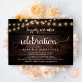 結婚式の駆け落ち、幸せな永遠の祝い 招待状