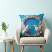 結婚式の鳩の芸術 クッション (椅子)