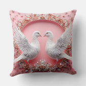 結婚式の鳩 クッション (裏面)