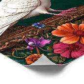 結婚式の鳩 ポスター (角)