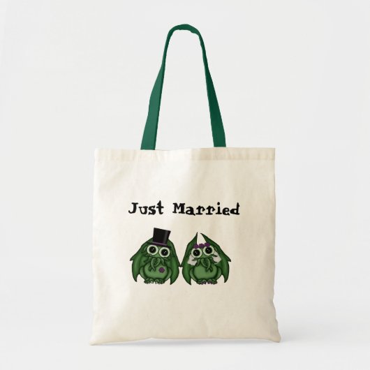 結婚式のCthulhuのバッグ トートバッグ (正面)