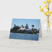 結婚式のPavillionカード カード (黄色い花)