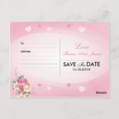 結婚式はがきを保存する ポストカード (裏面)