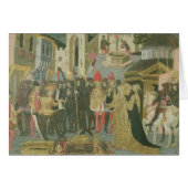 結婚式はcassoneのパネル、Florenで絵を描きました (正面横)