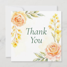 結婚式やシャワーのお礼カード 招待状