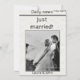 結婚式やパーティーの招待状 マグネット招待状