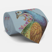結婚式や特別な機会のための孔雀のネクタイ ネクタイ (ロール)