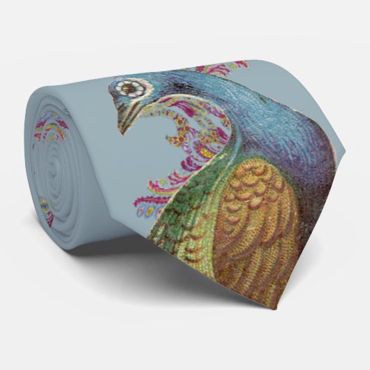 結婚式や特別な機会のための孔雀のネクタイ ネクタイ (ロール)