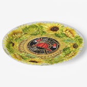 結婚式や特別な行事にぴったりの素敵な日 ペーパープレート (アングル)