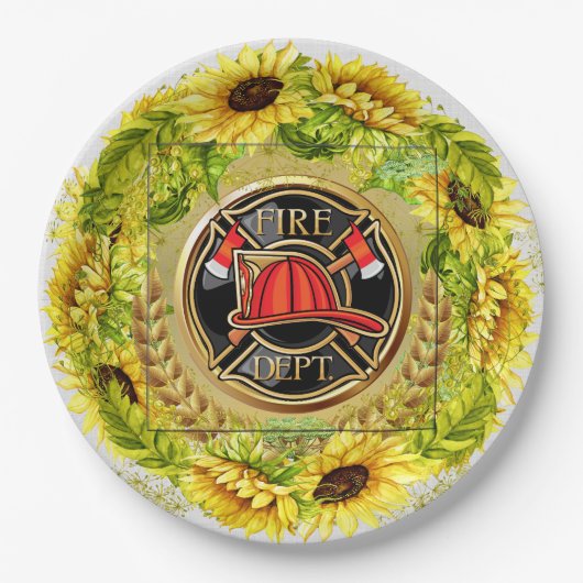 結婚式や特別な行事にぴったりの素敵な日 ペーパープレート (正面)