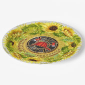 結婚式や特別な行事にぴったりの素敵な日 ペーパープレート (アングル)