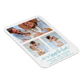 結婚式を結ぶ3枚の写真を保存 マグネット (右側)