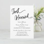 結婚式ウェディングレセプション ゴールドコンフェッティ 招待状 (スタンド正面)