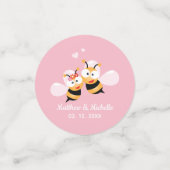 結婚式エレガントのパーティーを意味したカラフル上品 コンフェッティ (スモール正面)