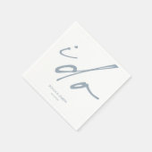 結婚式エレガントの日台本 スタンダードカクテルナプキン (角)