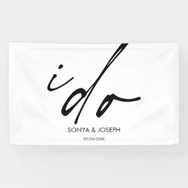 結婚式エレガントの日台本 横断幕